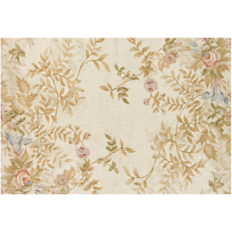 Wool Oriental Area Rug, Rectangle 4' x 6'