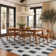 Scandinavian Arrow Shag Rug – Anthracite Dark Gray – Medium Pile, Soft Feel, Easy Maintenance
