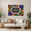 «Dogs Pembroke Welsh Corgi», art mural en métal brun-1855626006