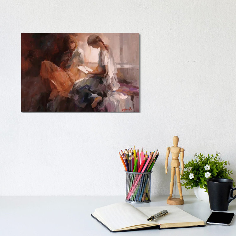 Koi III 1 Piece Wrapped Canvas Painting, 20.32 cm H x 30.48 cm W
