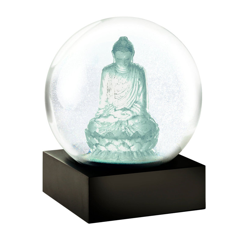 Buddha Crystal Snow Globe