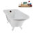 62" Streamline Clawfoot Tub,Tray,Drain, Clawfeet-101628987-102218229