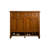 Brown Solid Wood Shoe Storage Bench