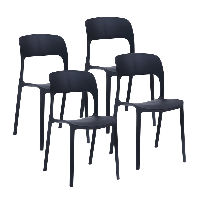 Side chair Set, Black