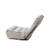 Adjustable Foldable Floor Lounge Chair With 4-Position Backrest