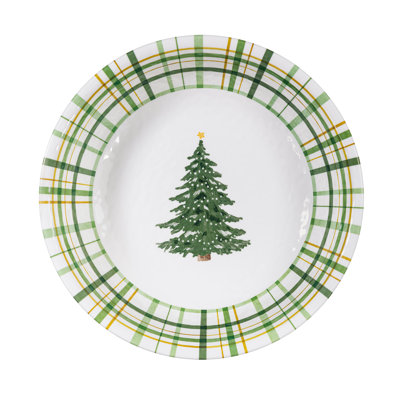 Shades of Green Bowl Melamine Serving Bowl