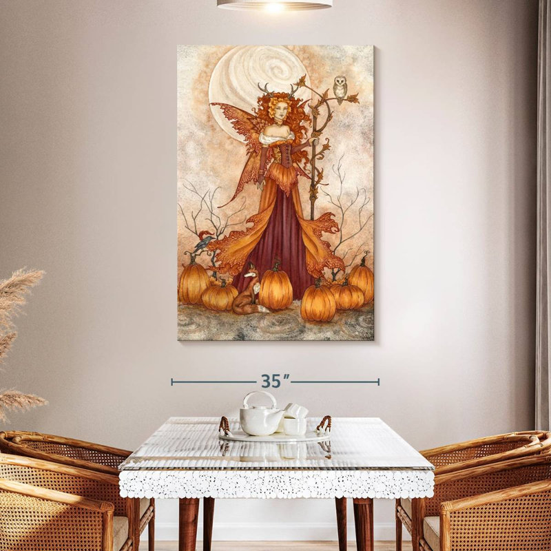 Kelan Pumpkin Queen, 51" H x 34" W