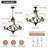 Beechmoor 6 - Light Dimmable Classic / Traditional Chandelier