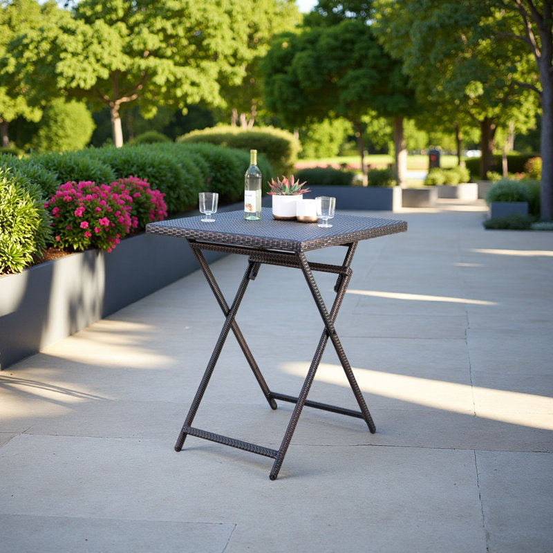 Rattan BAR TABLE,STURDY STRUCTURE