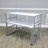Fixturedisplays Nesting Display Tables, Set Of 2 (41.46" W X 24.02" D X 32.76" H, 38.7" W X 23.23" D X 20.16" H) White Retail And Exhibition Displays 119995-NEW