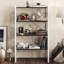 147.32cm H x 88.9cm W Metal Etagere Bookcase-481075706