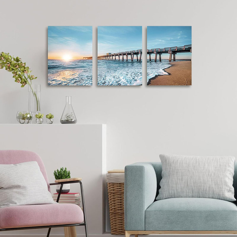 3 Piece Wrapped Canvas Print