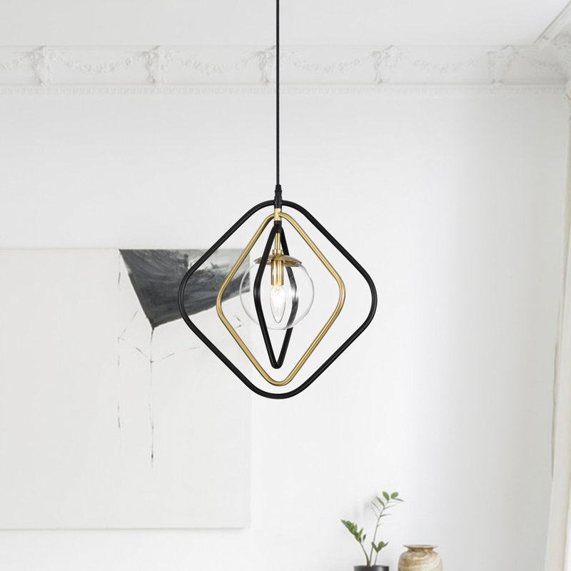Enjie 1 - Light Matte Black Pendant