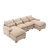 Odas 110.63'' Modular Sofa-1254700955
