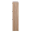 Armoire de rangement à 3 tiroirs, range-chaussures à 3 niveaux
