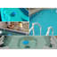 Pool Patrol: Alarme de piscine flottante - Certifié ASTM F2208, Sécurité aquatique - Enfants et animaux domestiques, installation facile, sensibilité réglable, alarme sonore