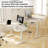 Rachedi 70'' W Cashew Shape Height Adjustable Standing Desk-90619736