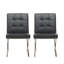 Chaise d'appoint capitonnée Somerville-33427515