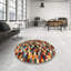 Tapis orange/vert/bleu zone contemporaine-1888594368