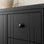 Buffet extensible en panneau de fibres à densité moyenne avec armoire de rangement pour table de salle à manger
