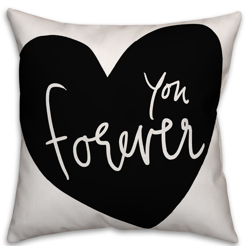 Coussin Heart You Forever