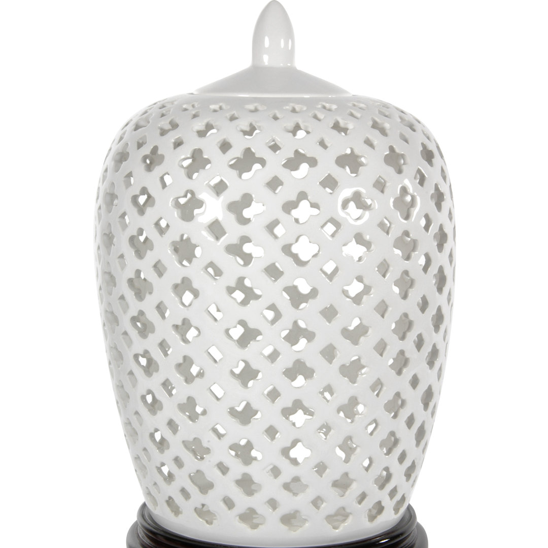 Hisako Handmade Ceramic / Porcelain Decorative Urns & Jars Dakota Fields