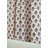 Green Floral Handmade Block Print Ring Curtain Gendapushp Design Linen Drapes for Natural Interior Home Décor-1799853302