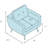 St. Germain Club Chair-70923509-70923512
