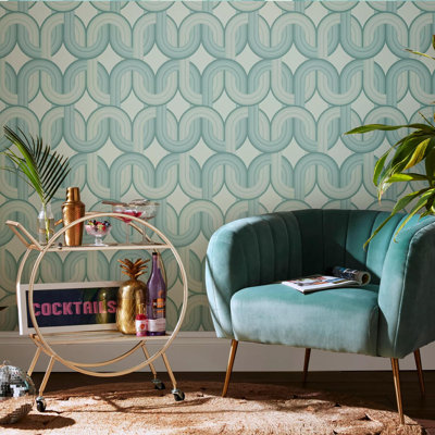 Envy In the Loop Geometric Wallpaper