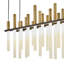 Lustre pour îlot de cuisine à 20 lumières DEL Echo
