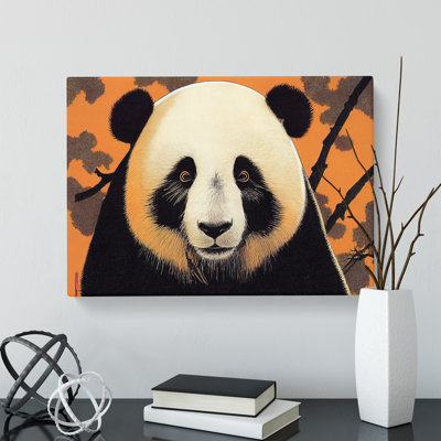 Blessed Panda - Wrapped Canvas