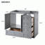 Meuble-lavabo de salle de bain sans lavabo-106544208