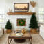 Arbre de Noël artificiel vert Pampas-91713577