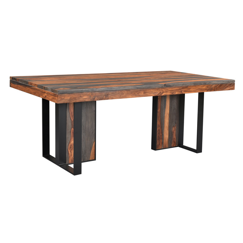 Kinsee Solid Wood Top Dining Table
