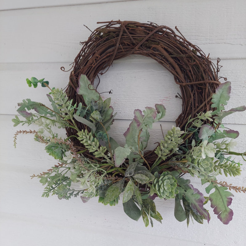 Handcrafted Faux 17'' Wreath