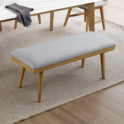 Banc de salle à manger rembourré Pillay