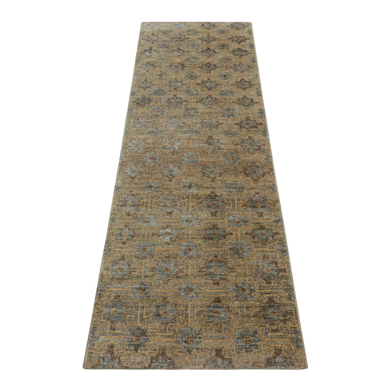 One-of-a-Kind 2'0x6'6 Hand Knotted Area Rug