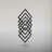 Abstract Geometric Metal Wall Décor