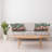 Fabric Reversible Throw Pillow-99054381