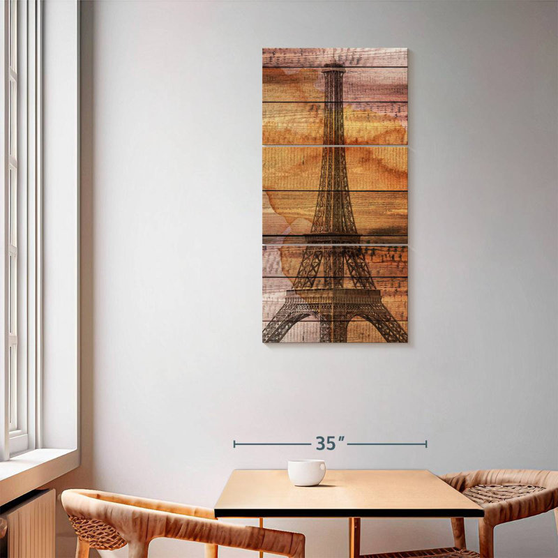 Wooden Eiffel Tower