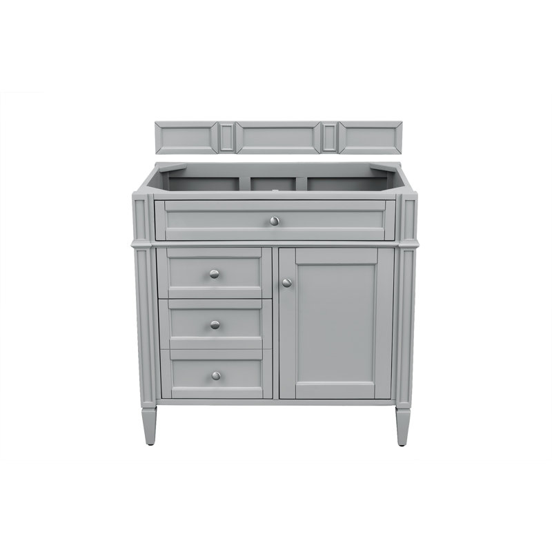 Brittany 36'' W Single Bathroom Vanity Base, Urban Grey