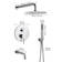 PureEssence Pressure-Balanced (Temperature And Volume) Complete Shower System with Rough in-Valve
