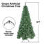 Arbre de Noël artificiel 8 pi avec base en métal-1128505145