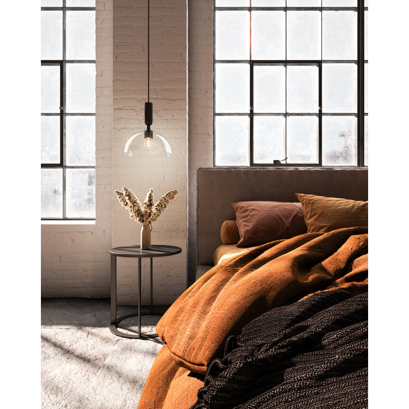 Casoria 1 - Light Single Pendant, Matte Black