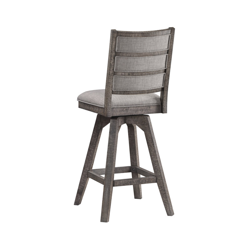 Tabouret de bar / de comptoir pivotant à dossier haut Delver, Tabouret de bar (siège d'une hauteur de 30 po)