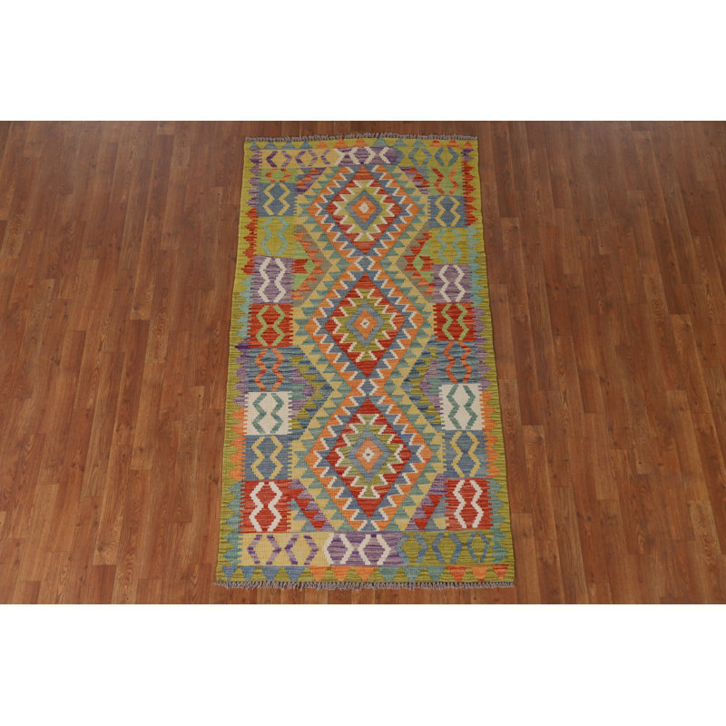One-of-a-Kind Rectangle Lucinda Rectangle 3'6'' X 6'9'' Wool Area Rug