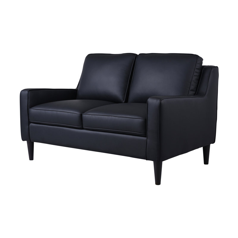 Balaal 56'' Leather Loveseat