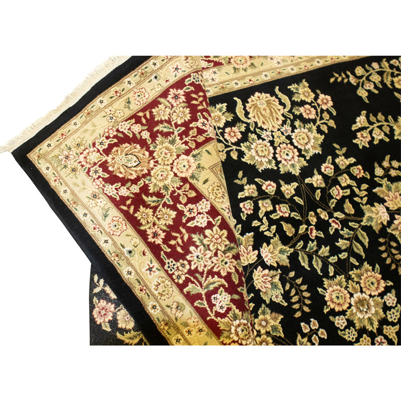 Tapis rectangulaire noué à la main