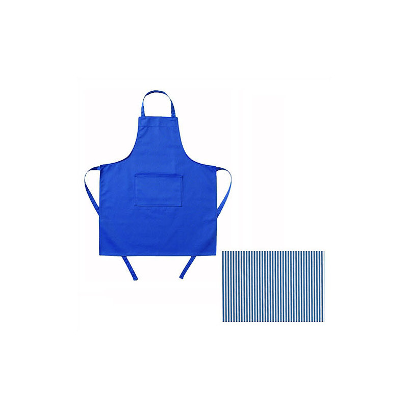 Basic Striped Bib Apron