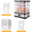 8 Trays Food Dehydrator with Fruit Roll Sheet, for Jerky, Meat, Fruit, Vegetable, Herbs, BPA Free-82804653